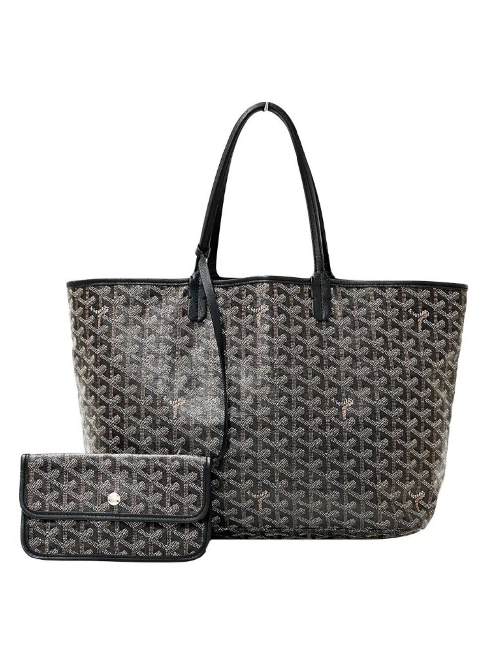 Goyard Tote Bag Saint Louis PM Black
